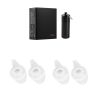 Concert Ear Plugs, 2 Pairs Reusable High Fidelity Musician Ear Plugs, SNR 27 dB High Noise Reduction Earplugs, Flexible Silicone Soft Music Ear Plugs