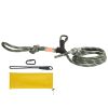 Tree Stand Safety Rope, 9 ft/2.7 M Treestand Lifeline Rope 30KN Breaking Tension, 0.6'' Hunting Safety Line with Prusik Knot