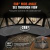 Hunting Blind, 288° See Through Ground Blind, 6-7 Person Pop Up Deer Blind for Hunting with Carrying Bag, Portable Resilient Hunting Tent