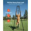 Tripod Deer Hoist, 500 lbs Load Capacity, Hunting Game Hoist Winch Lift with Gambrel & Manual Winch