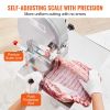 Commercial Electric Meat Bandsaw, 1500W Stainless Steel Countertop Bone Sawing Machine, Workbeach 19.3" x 15", 0.16-7.9 Inch Cutting Thickness