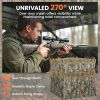 Hunting Blind for 2 Person, See Through Pop Up Blind with 270-Degree View, Windows for Deer Hunting, Camouflage