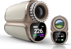 FastDeer Range Finder Golf S2,Premium Touchscreen & Automatic Brightness Adjustment High Precision Golf Rangefinder, Flag Lock Vibration