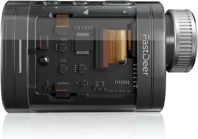 FastDeer Range Finder Golf C2, High Precision Golf Rangefinder, Flag Lock Vibration,Golf Rangefinder with Slope,Triangulation (Color: Black)