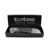 7.75" Titanium & Damascus Folding Knife